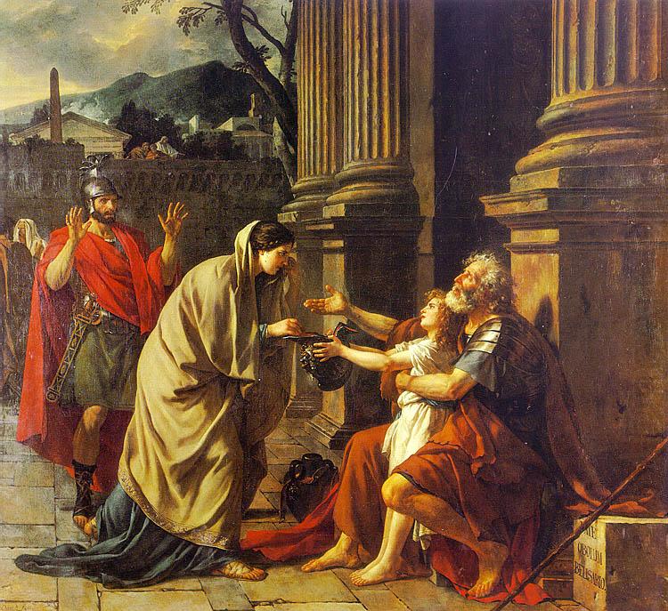 Belisarius, Jacques-Louis David